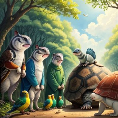 The Clever Tortoise - Eine Geschichte über List und die Überwindung von Hindernissen!